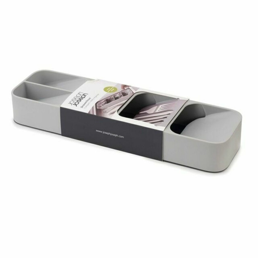 Joseph Joseph 85119 DrawerStore Kitchen Drawer Organizer Tray - Gray